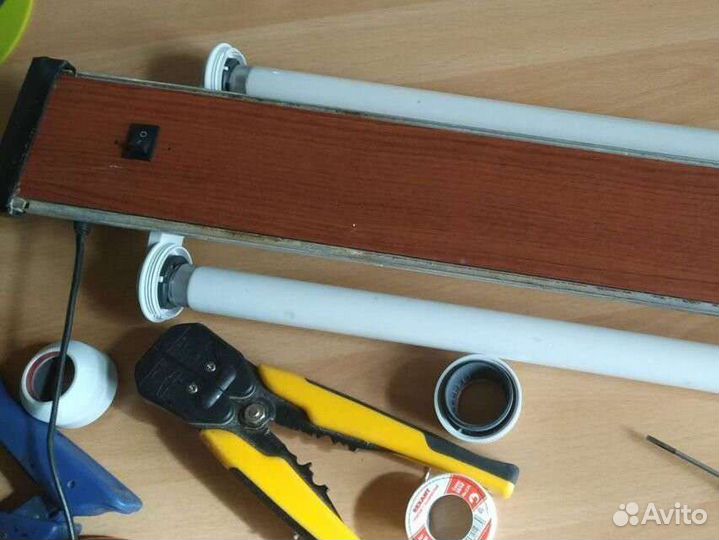 Светильники аквариума. Peмoнт зелаква