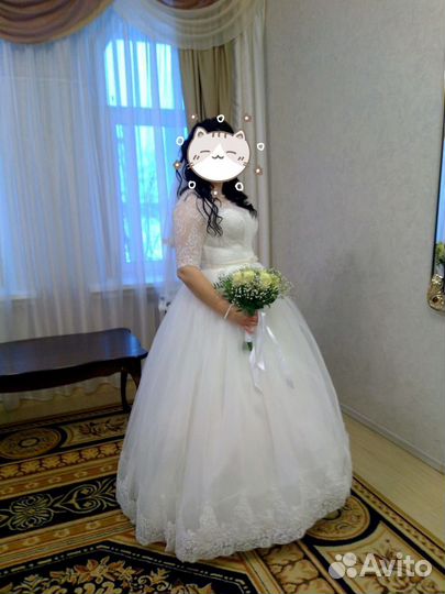Свадебное платье 48 50