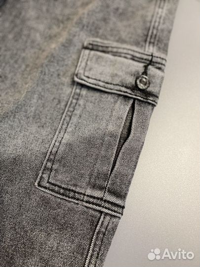 Стильные прямые джинсы для девочки 152 158