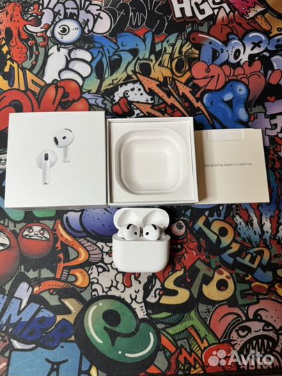 Наушники apple airpods 4 с шумоподавлением