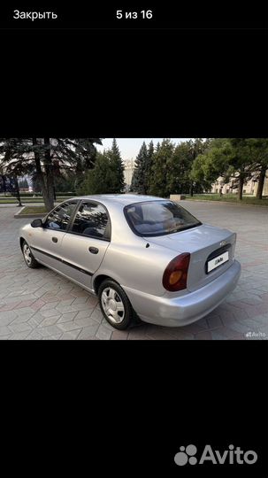 Chevrolet Lanos 1.5 МТ, 2005, 220 000 км