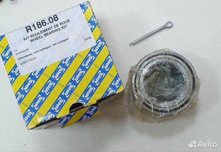 Подшипник ступицы колеса R186.08