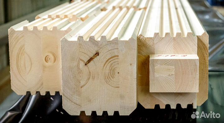 Клееный брус профильный без посредников опт