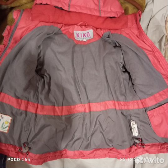 Куртка демисезонная для девочки 104