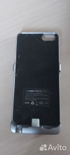 Чехол повербанк на 2200 мАч для iPhone 5, 5S, 5SE