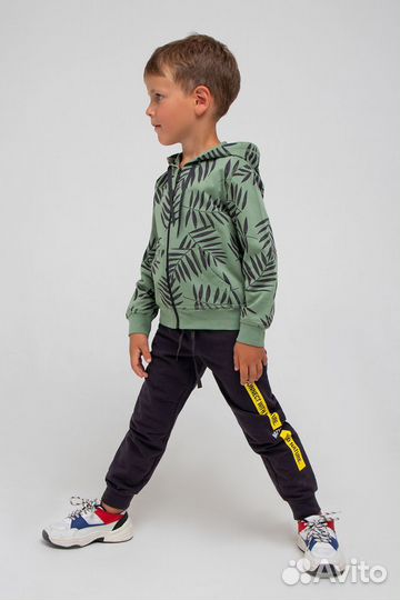 Куртка для мальчика Crockid К 301620 зеленый (92)