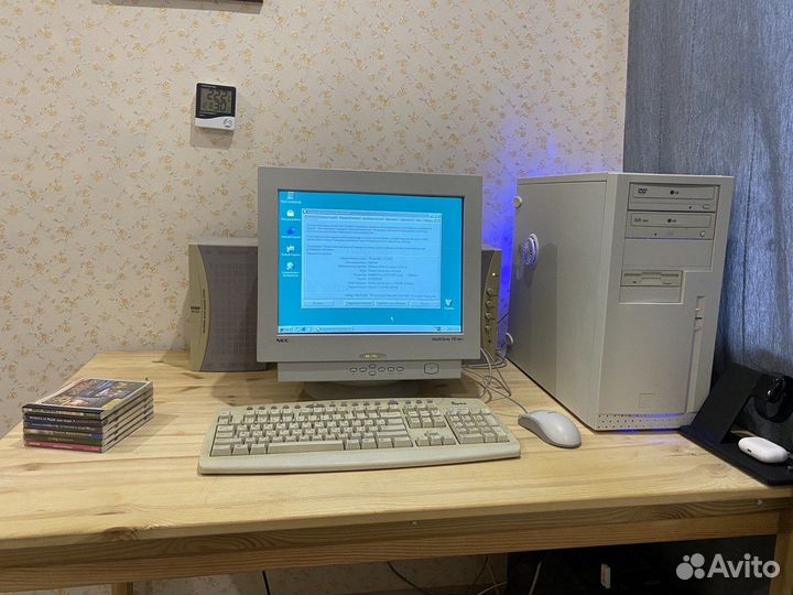 Ретро PC 1999г. для ретро игр Socket 370 Tualatin