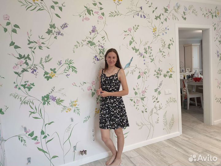 Роспись стен художник