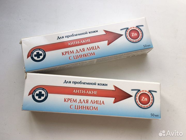 Крем для лица с цинком