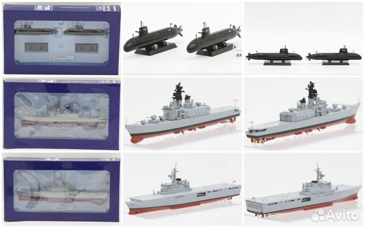 Военные Корабли в масштабах 1/900 и 1/1250