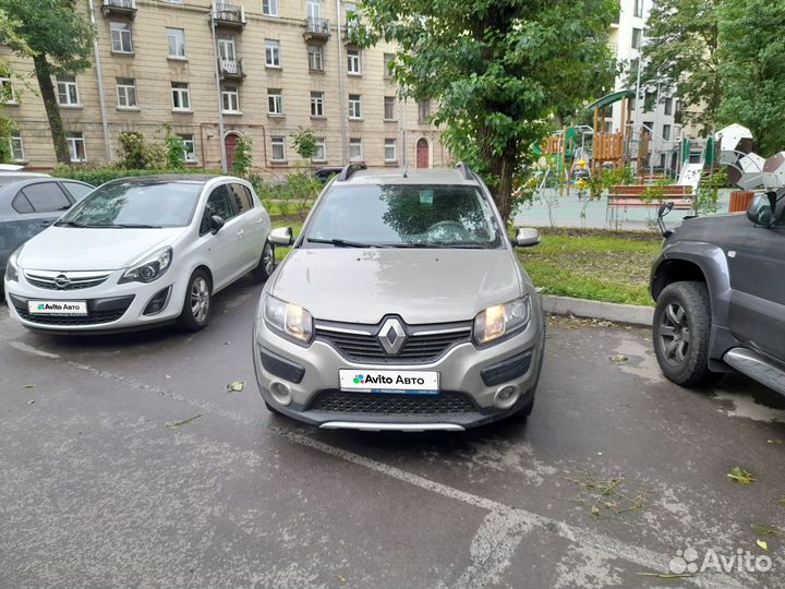 Renault Sandero Stepway 1.6 МТ, 2017, 93 000 км