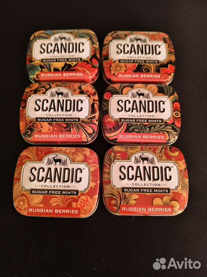 Жестяная баночка scandic