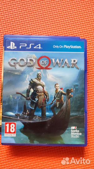 Диски на ps4 God of war 2018 AC Origins RDR2