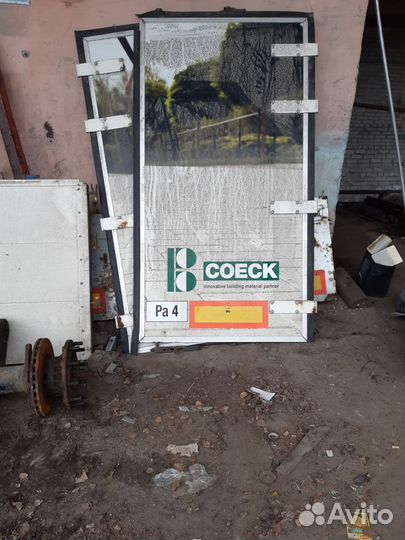 Ворота на полуприцеп кегель