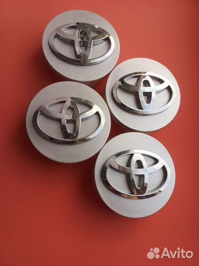 Колпачки на литые диски (Заглушки) Toyota (62/60)