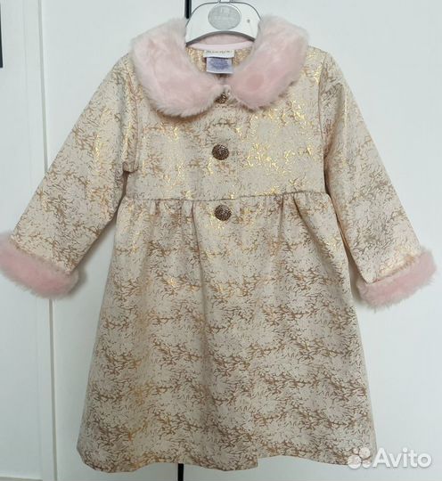 Платье-пальто bluberiдля девочки, рост 93-98