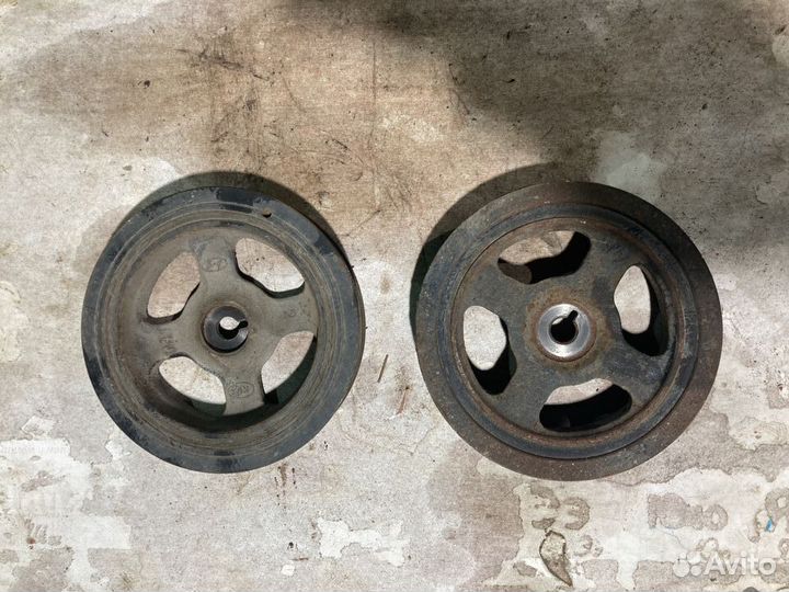 Шкив коленвала Кия, Хендай G4FA, G4FC 1.4-1.6л