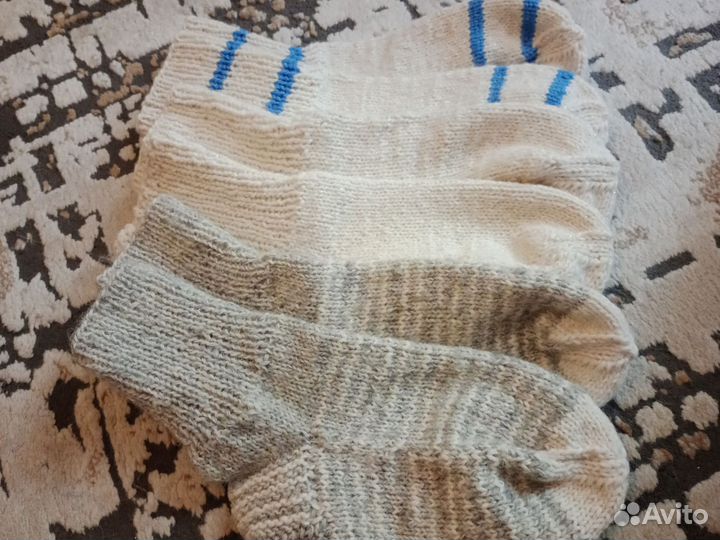 Носки вязанные