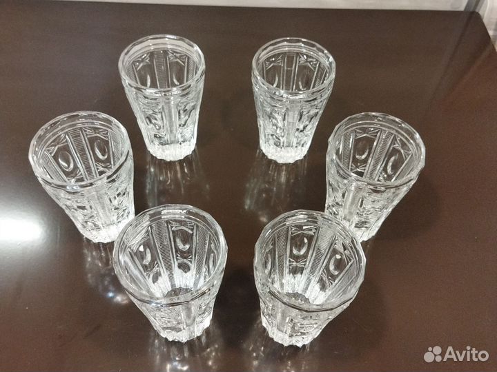 Хрустальные стаканы СССР