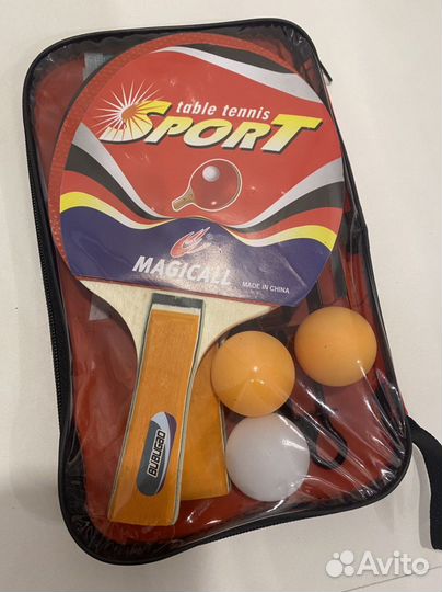Набор для настольного тенниса новый