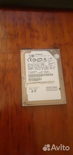 Hitachi 120Gb для ноутбука
