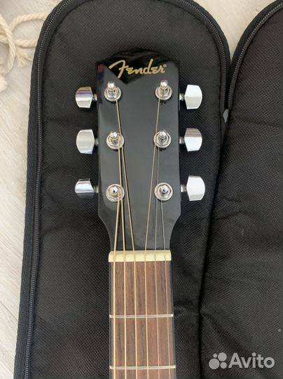 Fender CD-60S BLK Акустическая гитара