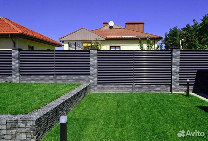 Заборы жалюзи со склада