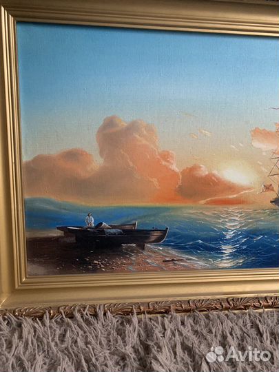 Картина И.Айвазовский художник John.B 70х50
