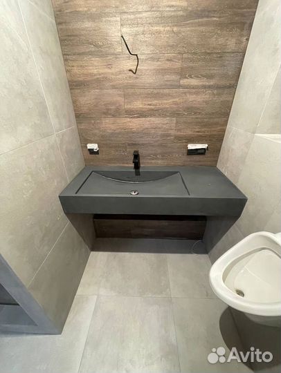 Раковина из бетона под заказ с доставкой