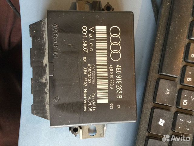 Audi A8 блок управления партроником 4e0919283b