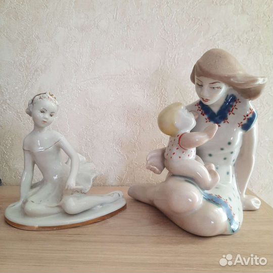 Фарфоровые статуэтки из СССР
