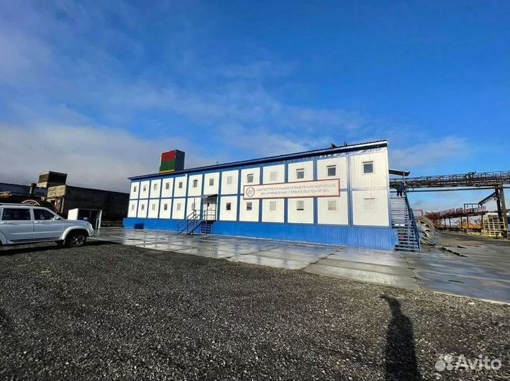 Модульное здание на 100 человек