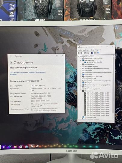 RTX 4060 Core i5 12400 Новый игровой пк