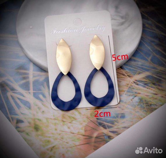 Серьги новые