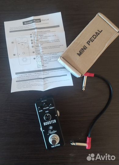 Гитарная педаль booster, гитарный бустер