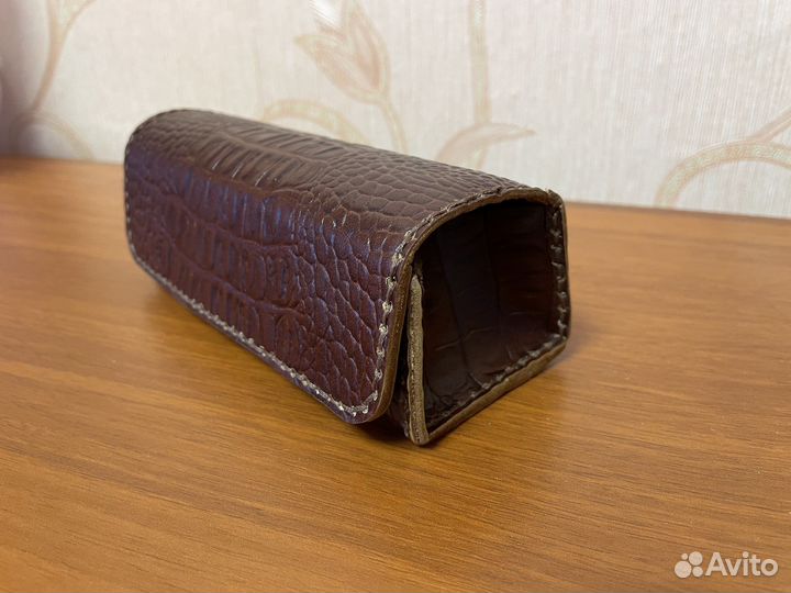 Футляр для очков из натуральной кожи