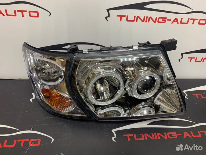 Фары на Patrol Y61 стиль Lexus