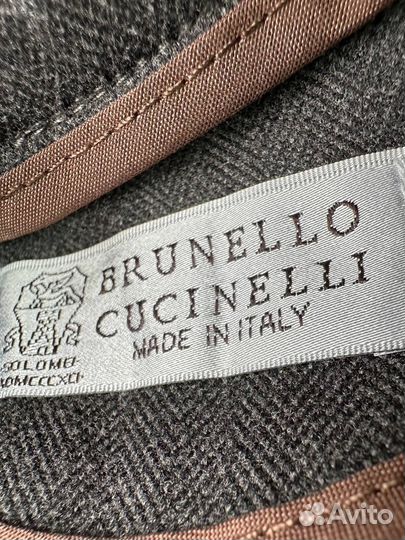 Брюки Brunello Cucinelli из шерсти