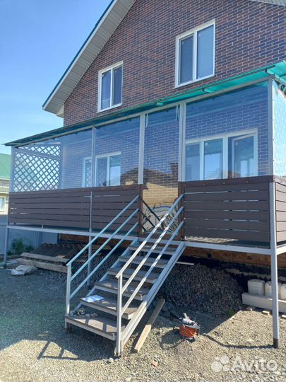 Мягкие окна на беседку