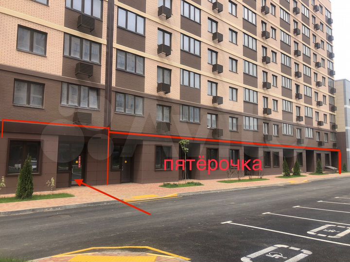 Торговая площадь, 43 м² с арендатором
