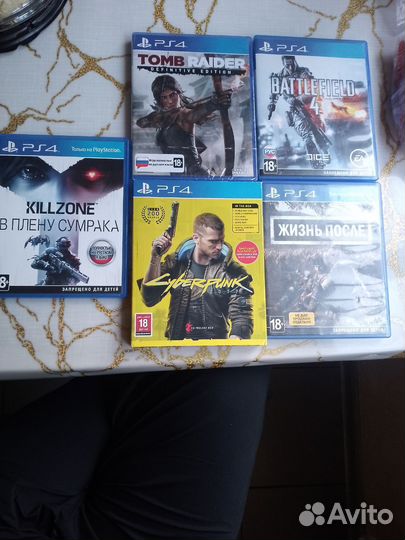 Диски игры для ps4 бу