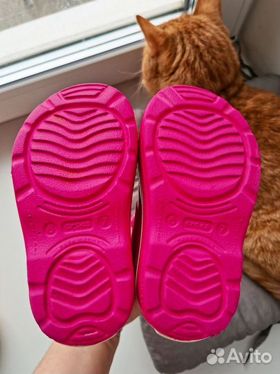 Сапоги резиновые crocs c6/7