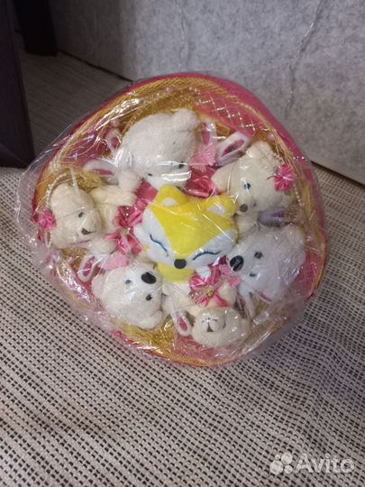 Букет из мягких игрушек