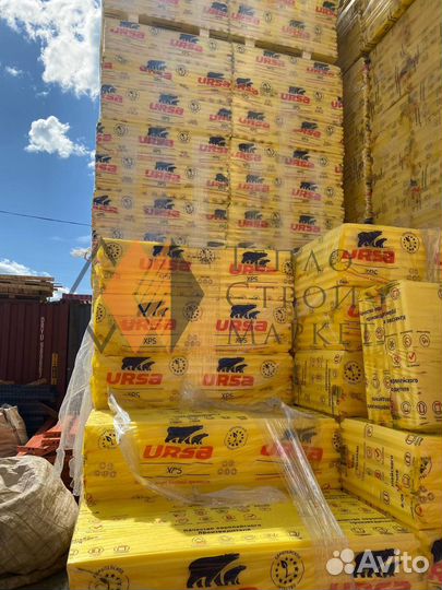 Утеплитель Урса XPS стандарт \ Пенополистирол