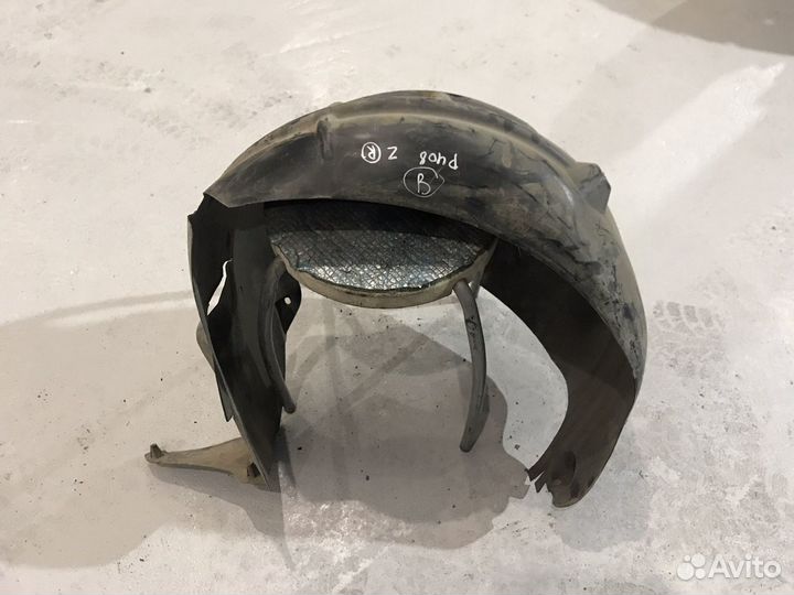 Подкрылок задний правый Peugeot 408