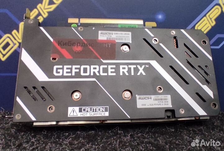 Видеокарта KFA2 GeForce RTX 3050 X Black 8GB