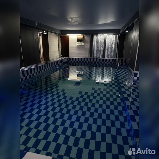 Сауна с бассейном