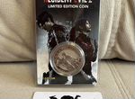 Лимитированная монета Resident Evil 2 Silver