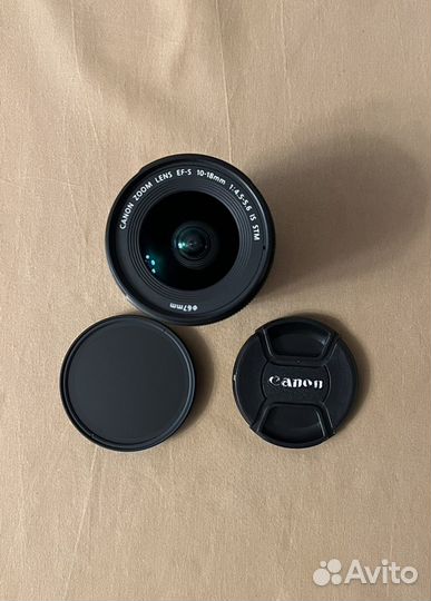 Объектив Canon EF-S 10-18mm f/4.5-5.6 IS STM