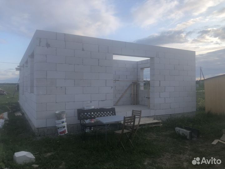 Укладка газоблока